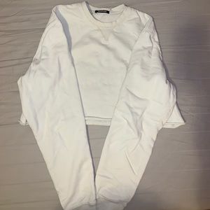 Talentless Crop Long Sleeve Sweater